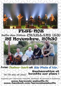 Affiche Fest-Noz - Novembre 2016